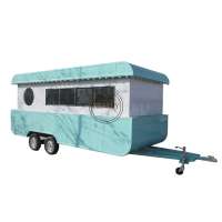 One-stop Food Trailer China Manufacture mobile concession fast food trailers