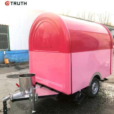 Mobile Food Cart Refrigerator Fast Food Trailer For Sale Usa