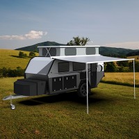 Australia standard luxury 4x4 off road pop top  RV camping trailer travel trailer Australia camping trailers caravan